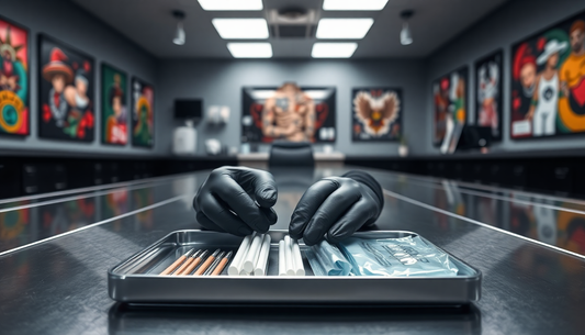 Los 5 Elementos Desechables Clave para un Estudio de Tatuajes Profesional