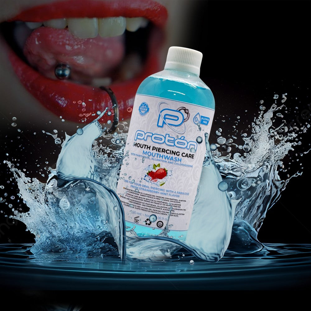 Proton Mouth Piercing Care - Enjuague Bucal x 500
