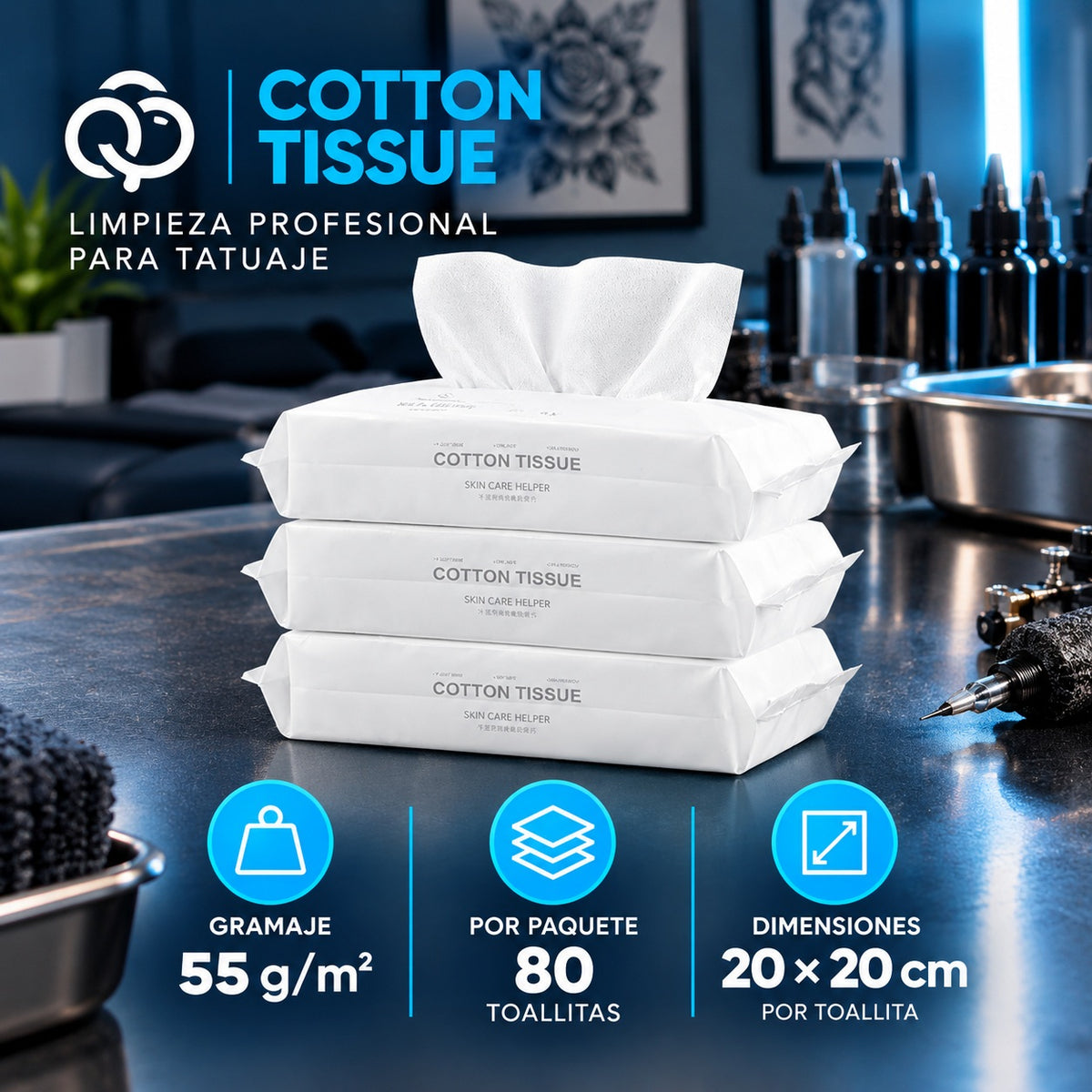 Wipes Premium x 80 us