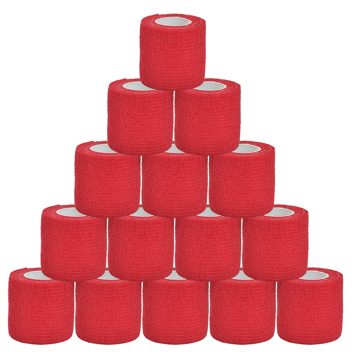 Venda elástica cohesiva cubre Grip Roja 5cms