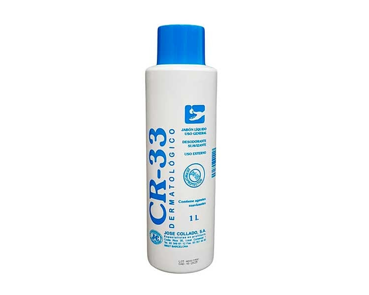 Jabón dermatológico CR 33