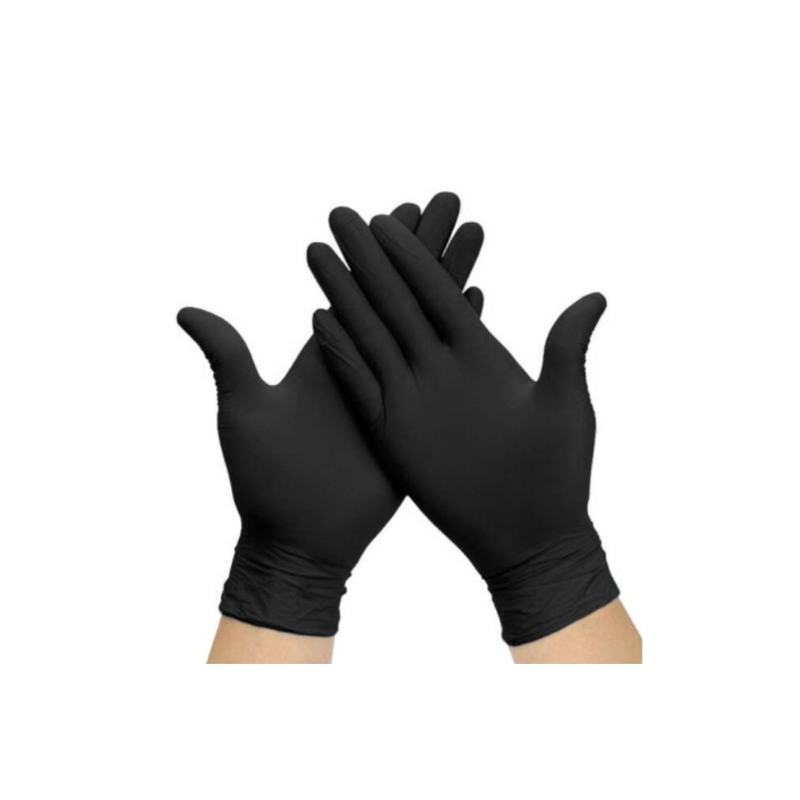 Guantes de Nitrilo Negro Dermolite