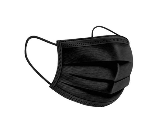Mascarillas Negras desechables x 50