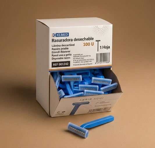 Aparelhos de barbear descartáveis, 1 lâmina