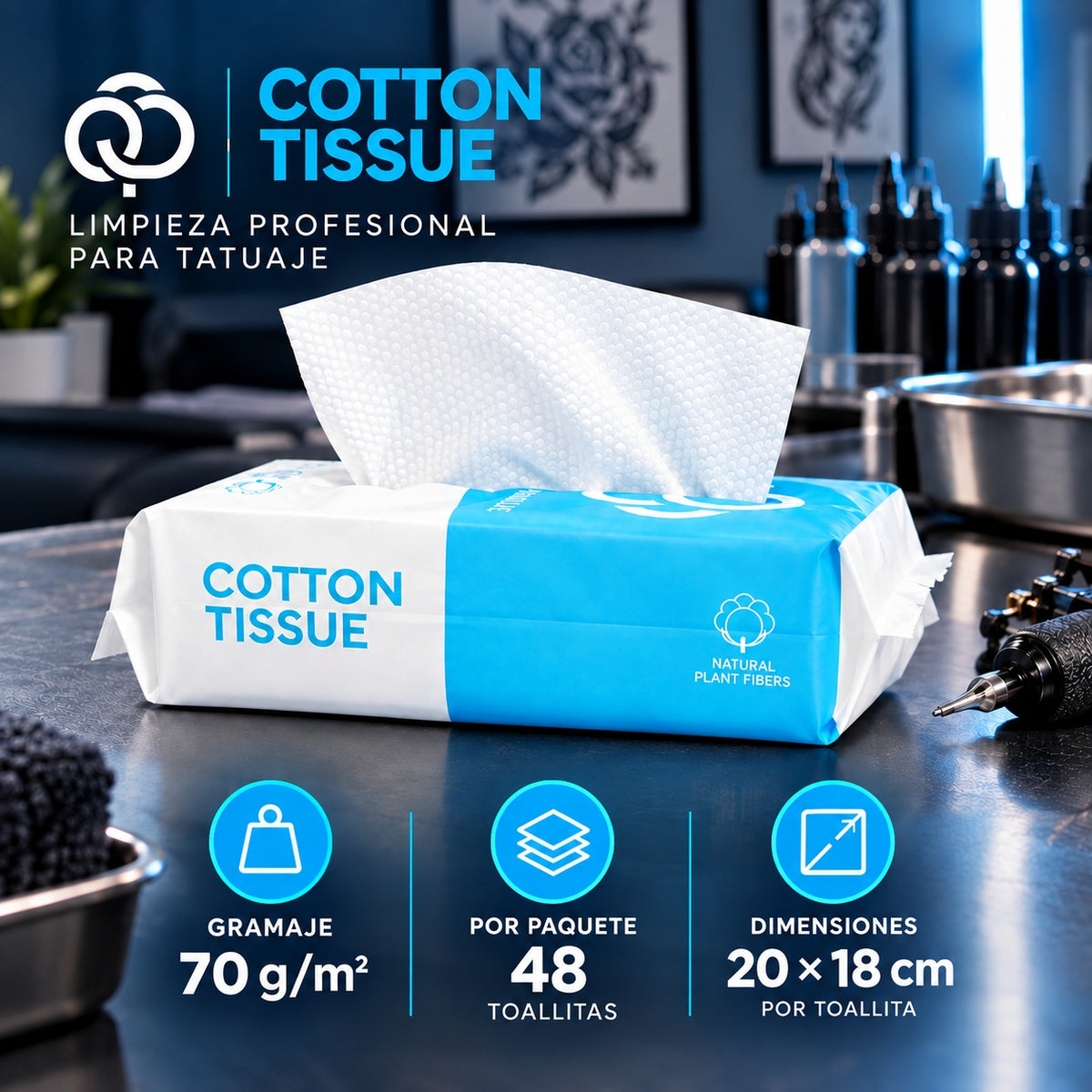 Wipes Premium x 48 us