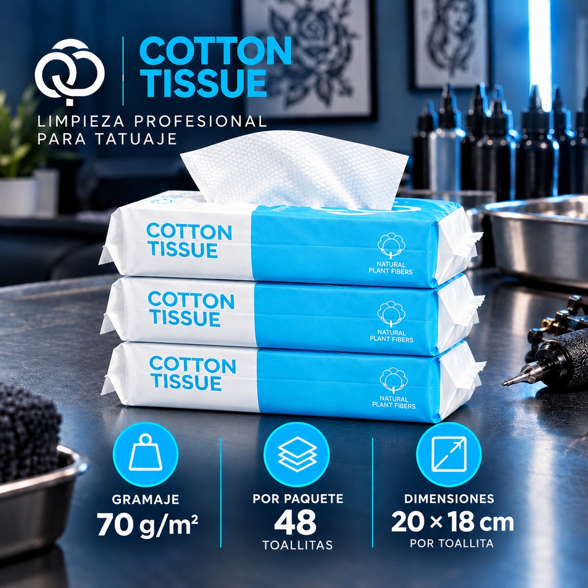 Wipes Premium x 48 us