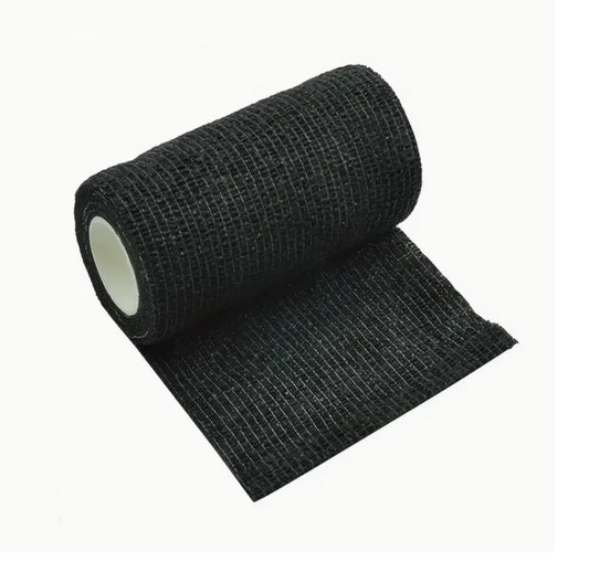 Venda elástica cohesiva cubre Grip Negra 10cms